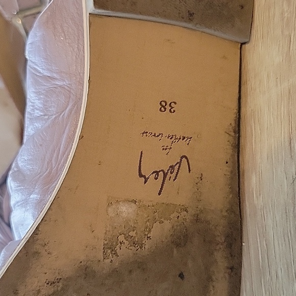 VELEZ For LEATHER LOVERS Lavender Leather Sandals - Picture 7 of 7